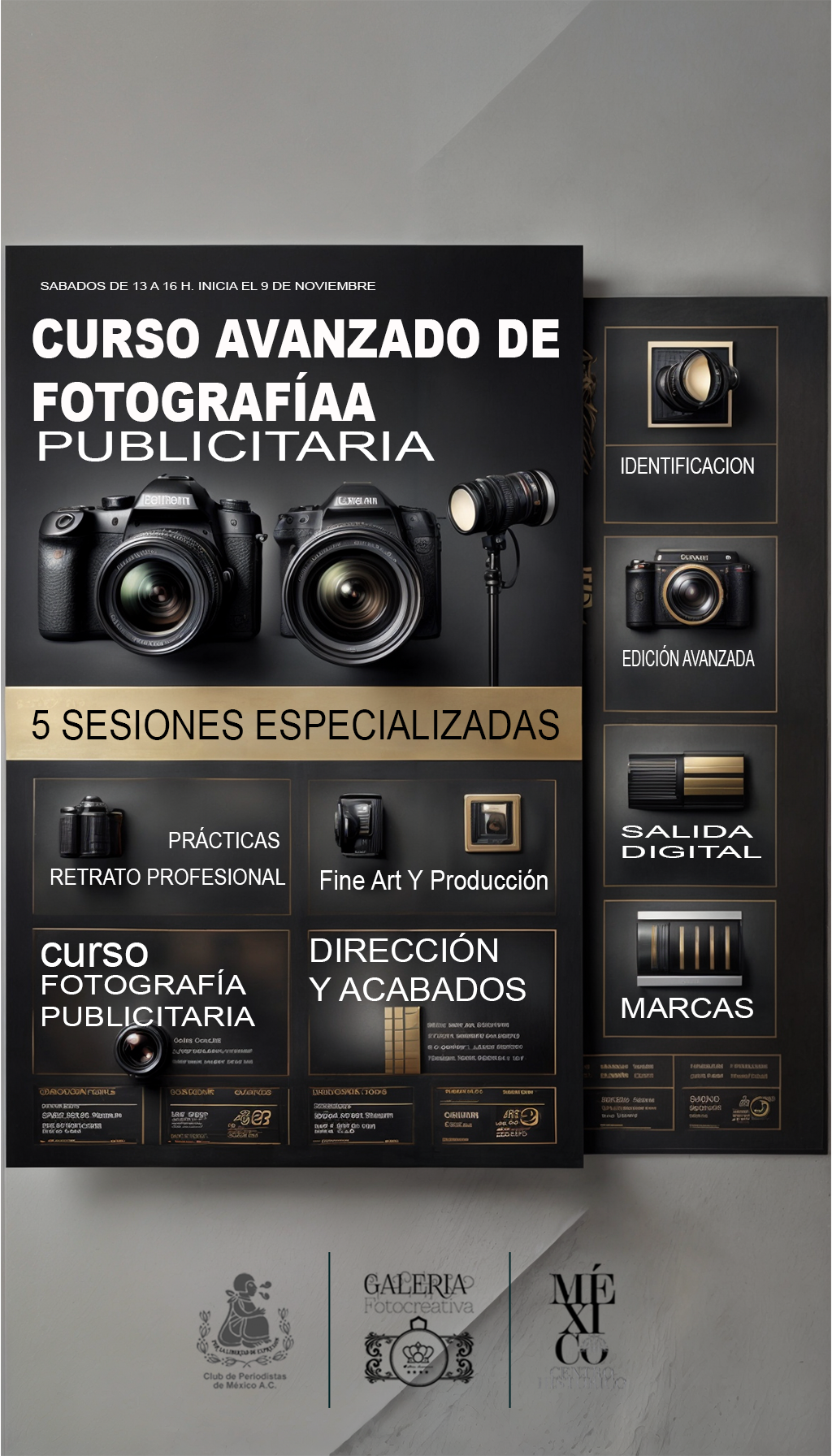 Curso Avanzado de Fotografía Publicitaria – Noviembre 2024