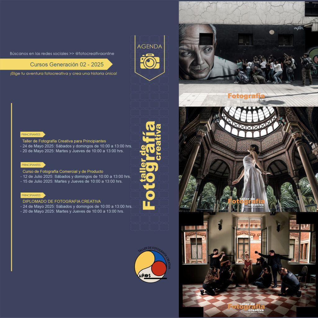 ¡Inscripciones Abiertas para los Talleres de Fotografía Creativa – Generación 2 del 2025! 🌟📸 ¡Inscripciones Abiertas para los Talleres de Fotografía Creativa – Generación 2 del 2025! 🌟📸